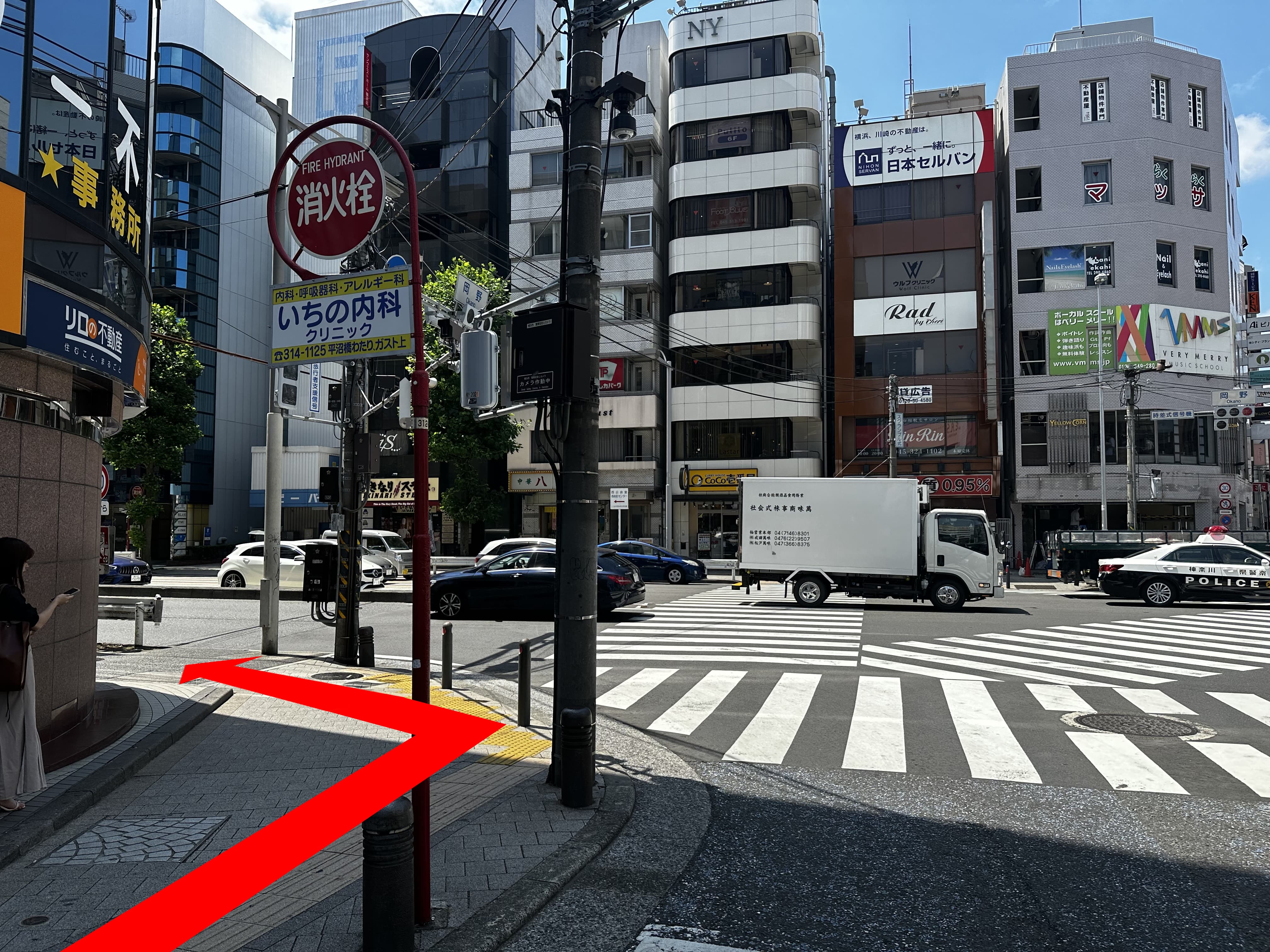 横浜駅相鉄口から
